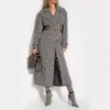 Designer Luxury Femmes Trench Coats Veste de ventre-vent Veste de ceinture lâche femelle Femelle Trenchs Long Trenchs