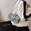 18% OFF Designer bag New Korean Fashion Small Square Lychee Pattern Women's Single Shoulder Chain Crossbody Bag