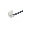 Andere Verlichtingsaccessoires Rgb Led Strip Connectors 10Mm 4Pin Geen Solderen Printplaat Draad Naar 4 Pin Vrouwelijke Adapter Voor Smd 3528 5050 Dh3Bi