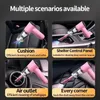 Aspirapolvere per auto rosa 38000Pa Super aspirazione ad alta potenza Pulizia a umido e a secco Peli di gatto Pet portatile Mini palmare 231229