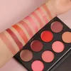 Haute qualité 8 couleurs fille Blush maquillage Palette joue Contour cosmétiques fard à joues crème Rouge teinte 231229