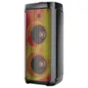 Kulaklık 80W Açık Bluetooth Hoparlör Hifi Stereo LED Işıklar Soundbox Tws Kablosuz Bas Sütun Şok Subwoofer FM Radyo K Şarkı Ses Ses