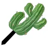 Garden Decorations Metal Cactus Yard Art Stakes Outdoor Statue Sculpture Ornament Lawn