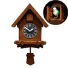Wall Clocks Cuckoo Children's Alarm Clock Hourly Time Bird European Style