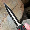 Micro couteau technique OTF série UT D2, lame en acier, couteau de poche en alliage d'aluminium + manche en fibre de carbone, couteau d'auto-défense UT85
