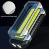 1pc Multifunctional LED Work Light, COB Strong Light Flashlight, USB Charging Built-in 4000mAh Battery, Outdoor Emergency Mobile Power, Flashlight