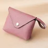 Tragbare Echtes Leder Kurze Münze Brieftaschen Kartenhalter Tasche Fall Retro Rindsleder Kleine Geldbörse für Männer Frauen Kopfhörer Tasche