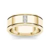 14k Yellow Gold FL Diamond Ring For Men Women Classic Anillos de Bizuteria 14K Gold Wedding Fine Jewelry Ring for Man Gemstone1270m