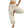 Pantaloni da donna con coulisse da corsa Pantaloni sportivi da donna Pantaloni sportivi da palestra fitness ad asciugatura rapida con due tasche laterali Esercizio