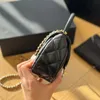 dames designer handtas kleine schoudertas Echt lederen crossbody tassen Keten Onderarmtas spiegelkwaliteit Cross body luxe handtas gewatteerd handvat koeienhuid 20cm