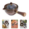 Theeservies Sets Automatische Theepot Koffieverwarmer Filter Tearoom Maker Keramiek Vergadering Reizen Vintage