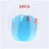 Other Interior Accessories 2Pcs Anti-Fog Anti-Glare Rainproof Car Tuning Rearview Mirror Trim Film Er Exterior Parts Glass Drop Deli Dhgfe