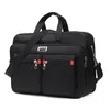 Simple Tote Men Business Portfölj Handväska för 15,6 tums bärbara väskor stora kapacitet axelväskor reser anteckningsbok messenger väska 231229