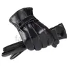 Fünf-Finger-Handschuhe, Handschuhe, Leder, Schaffell, Damen, warm, plus Samtknöpfe, mehrfarbig, Fellknäuel, Outdoor-Sport, warme Winterhandschuhe