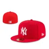 Unisex Men Baseball Baseball dopasowane czapki Klasyczne hip hop sport w pełni dopasowany casquette sportowy czapkę flex cap z rozmiarem 7-8 W-111