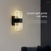 Wandlamp Moderne LED Blaker Voor Slaapkamer Nachtkastje Woonkamer Gangpad Studie Binnendecoratie Thuis Lichtpunt Glans