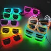 Party-Dekoration, Rave-LED-Brille mit Licht, Geburtstagszubehör, Neon-Sonnenbrille, Lumionus, Festival-Requisiten, Neuheitsgeschenk