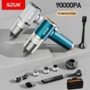 Szuk Car Vacuum Cleaner 90000Pa強力なワイヤレスポータブルクリーニングマシンハンドヘルドミニホームキーボード231229