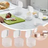 Bouteilles d'eau multi-grilles, boîte d'assaisonnement domestique, rangement de cuisine, pot Simple scellé, tasse Portable, ensemble de verre multifonction