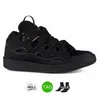 Leather Curb sole Extraordinary Emed Mens Women Hightop Calfskin Rubber Nappa Platformsole Shoes Trainers designer sneakers 2024 new trainers sneakers jogging