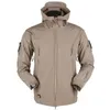 2024 UZZDSS Militaire waterdichte jas Herenjas Buiten Soft Shell Fleece Dames Winddicht Ademend Thermisch Capuchon 231229