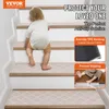 Vevor Stair Treads Staircase Antislip Mat 28x930x8in Soft Fabric Noiseproof Mats Machine Washable 231229