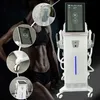 OEM Vertical Rf Ems Massager Body Sculpting Machine 4 manijas Ems Slim Rf Muscle EMS Máquina para esculpir construcción muscular