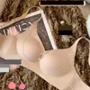 Reggiseni Pl-Out Intimo nudo Donna Seni piccoli Pl Insieme per mostrare una grande coppia di retrazione anti-abbassamento Flawless Back Reggiseno senza ferretto Er Ot9Bv