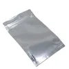 20 rozmiarów aluminiowych torbów z folią przezroczyste do zamykania zamykanego plastikowego plastikowego blokady detalicznej torba opakowań błyskawiczna torba Mylar torebka