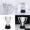 Decorative Objects Figurines Atletico Madri La Liga Collection Football Champion Resin Cup Toy 16Cm Height Soccer Spain Trophy Met Dhaa4