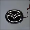 Autocollants de voiture pour Mazda 2 3 6 8 Cx7 5D, Badge Standard, lampe avec Logo, lumière Led spéciale modifiée, livraison directe Mobi Dh9P1