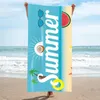 Towel Microfiber Beach Ultra Light Pattern Bath Sand Proof Blanket Travel Multipurpose Small Towels For Face