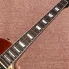 Pacote de envio de guitarra elétrica, cor tabaco sol, topo de bordo tigre, hardware dourado, guitarra de alta qualidade, frete grátis 369