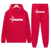 Herren-Trainingsanzüge, Y2K-NOFS-Trainingsanzug, Kapuzenpullover, Jogginghose, Sportanzug, lässiger Jogger, Sportbekleidung, 2-teiliges Herren-Fleece-Streetwear-Set 449