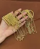 5 STKS Elegante Mode Parel Shell Armbanden Voor Vrouwen Manchet Verstelbare Armband Goud Kleur Kraal Bal Chain Bangle Sieraden Gift 231229