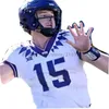 TCU ROTLED FROOGS Jerseys NCAA College 15 Grant Tisdale Mens All Sichled Jersey