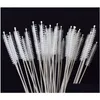 Cleaning Brushes High Quality 100X Pipe Cleaners Nylon St Brush For Drinking Stainless Steel Cleaner Drop Delivery Home Garden House Dht34