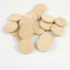 100Pcs 15-40mm Natural Color Round Wooden Beads Straight Hole Charms Bead Jewelry Accessories Necklace Earrings Bracelet DIY Makin317u