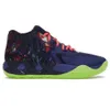 Lamelo Shoes with Shoe Box Lamelo 2023 Ball Mb 01 Basketball Shoes Red Green and Galaxy Purple Blue Grey Black Queen Melo Trainner Sne