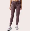 LL Donna Yoga Nono Pantaloni Push Leggings Fitness Morbido Vita Alta Hip Lift Elastico Casual da Jogging 7 Colori L889