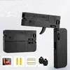 Toys Life Card Folding Toy Pistol Handgun Toys Card Guns For Adults With Soft Bullets Alloy Blaster Shooting Model For Kids Boys Childre
