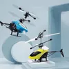 Drone telecomandato elicottero giocattolo RC aereo induzione in bilico controllo di carica USB Drone aereo per bambini giocattoli volo indoor 231230