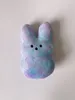 Nuovo prodotto caldo di e-commerce della bambola colorata del coniglio di Pasqua del coniglio di Peeps. Commercio all'ingrosso della bambola della peluche di PEEPS