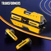 Écouteurs Transformers TFT01 TWS Écouteurs Bluetooth 5.3 Écouteurs sans fil Low Hifi Hifi Headset Gaming Music Double Mode Éditeurs