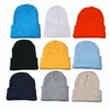 Ball Caps Winter Warm Ski Hat Unisex Casual Slouchy Knitting Street Cap For Men Women Fashion Solid Color Outdoor Sport Gifts