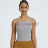 Align LU-07 LU new foreign trade womens fitness yoga sports vest elastic quick-drying self-cultivation gather running bra