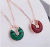Pure silver plated 18k rose gold white fritillary jade agate pendant female6195998