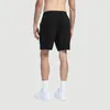 Lu Lu Yoga Mens Shorts Outfit Men Fifth Pants Running Sport Breattable Trainer Short Trousers Sportwear Gym Övning Vuxen Fitness Wear Elastic With Pocketl