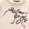 MB48 2024ファッションパーカーデザイナーブランドPalmangelsweater Sweatshirt for Men and Men and Women Classic Smoke Effectヨーロッパとアメリカのルーズアンドフード付き