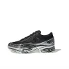 Raf Simon Ozweego Casual Chaussures Clunky Metallic Silver originaux Shock Roller hommes femmes baskets classiques noir bleu rose rouge baskets Dorky extérieur